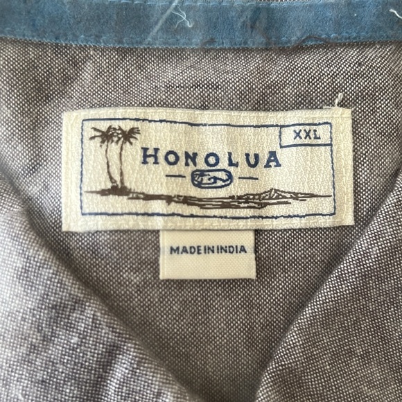 Honolua Shirt XXL Gray NWT - Picture 3 of 4
